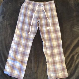 Cute flannel sleep ware